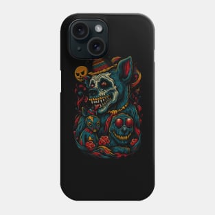 Zombie dog circus Phone Case