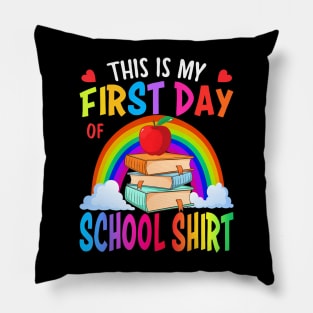This Is My First Day Of School Back To School Pillow
