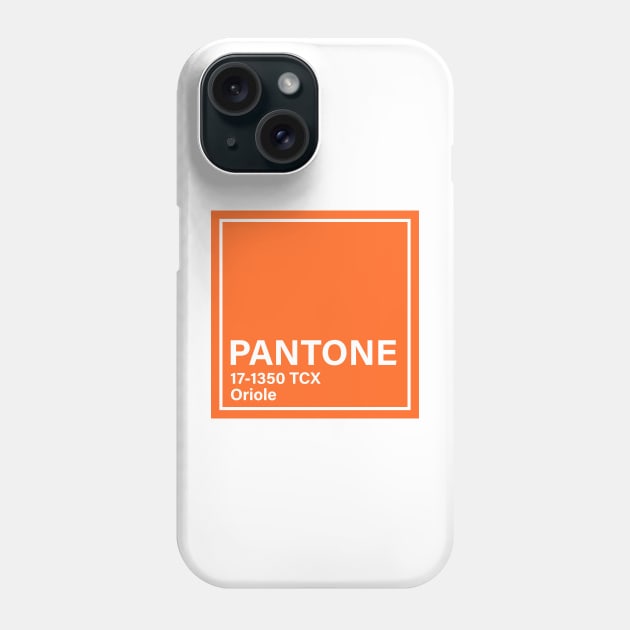 pantone 17-1350 TCX Oriole Phone Case by princessmi-com