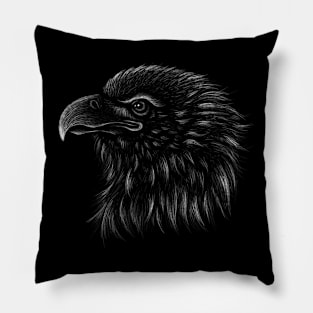 Eagle raven crow eagles US USA falcon magic t shirt t-shirt Pillow