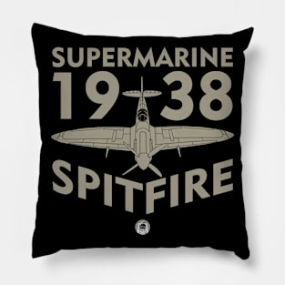 I love military planes! Spitfire Pillow