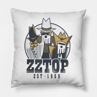 Tres Hombres ZZ Top Tour Pillow