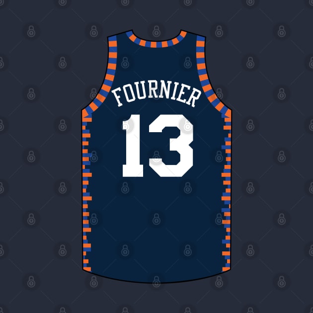 Evan Fournier New York Jersey Qiangy by qiangdade