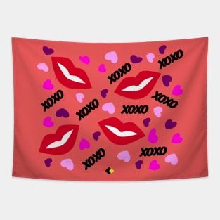 XOXO HEART MIX Tapestry