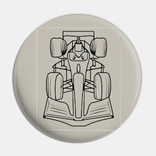 Formula One Car Pin