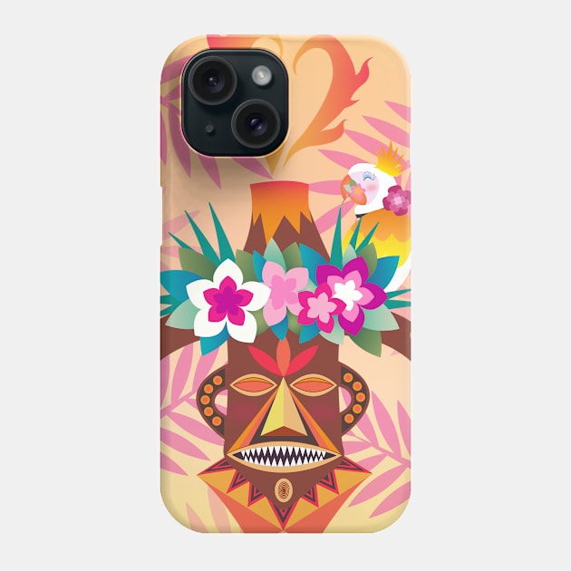 Hail Pele (now with Background!) Phone Case by Geishas and Gasmasks