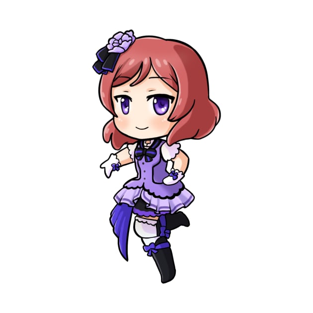 Maki Nishikino chibi by koomalaama