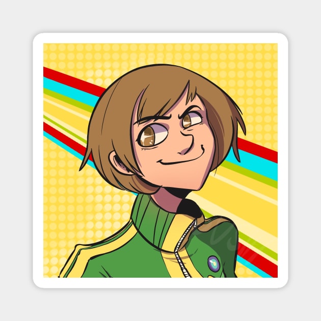 Chie satonaka p4 Magnet by toothy.crow