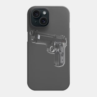 Weapons - HandGun - Beretta M92 - 41202 Phone Case