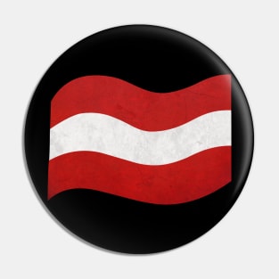 The flag of Austria Pin