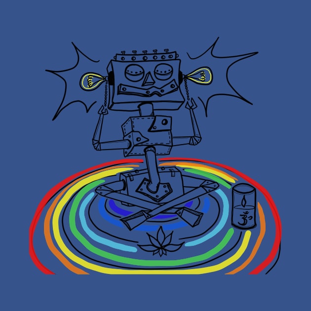 Mindful Robot by LizSkiHealey1