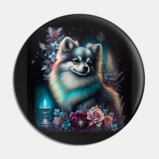 Spiritual Pomsky Pin