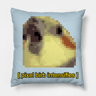 Birb Memes Pillows Teepublic