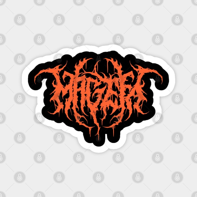 Magefa- New Logo Orange Magnet by MAGEFA- Merch Store on TEEPUBLIC