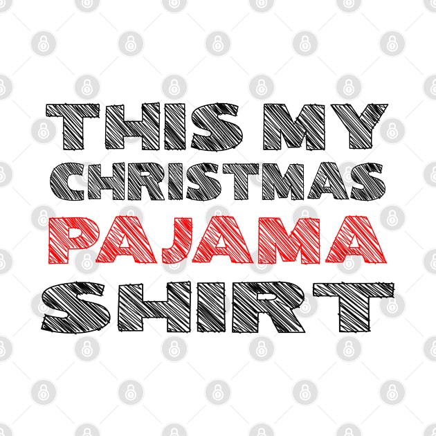 this my christmas pajama shirt by Ghani Store