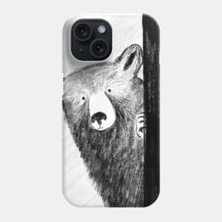 Bear in the woods Phone Case