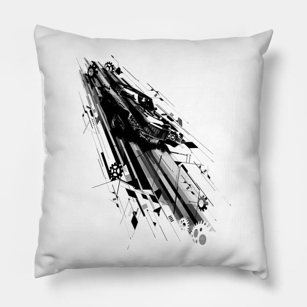 Speed Mechanism Pillow by Moncheng