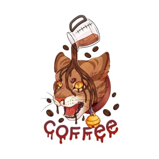 Coffee cat T-Shirt