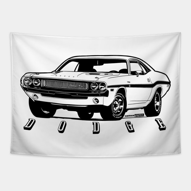 Camco Car Tapestry by CamcoGraphics