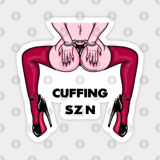 Cuffing Szn Magnet by BreezyArtCollections 