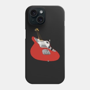 Cartoon Jaguar Guitar Phone Case