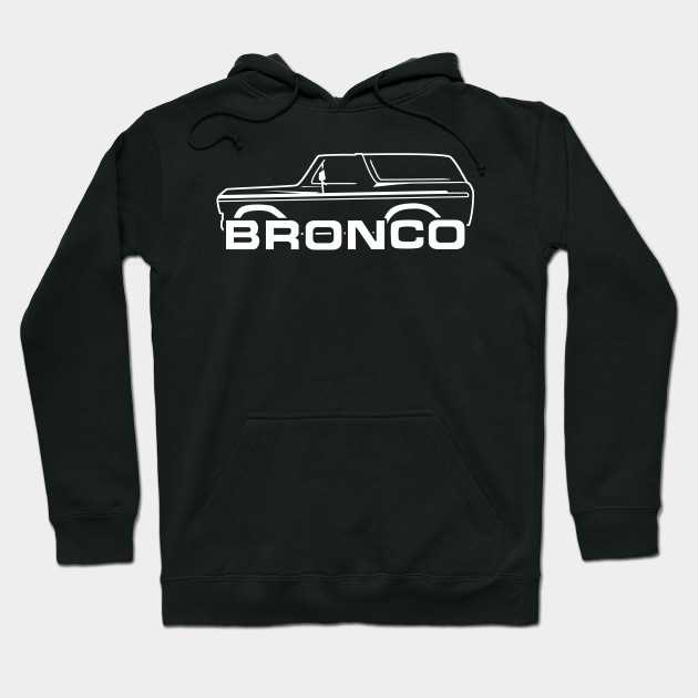 white bronco hoodie