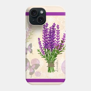 Lavender Collage Phone Case