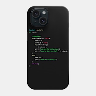 Morning Code Phone Case