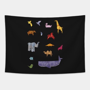 Origami Zoo Tapestry