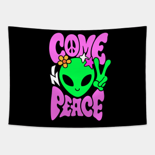 Come in Peace Tapestry