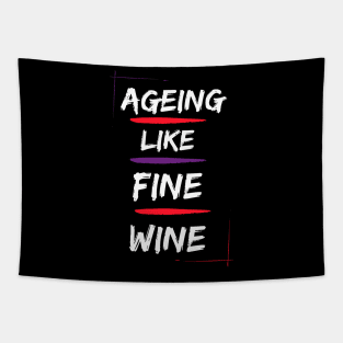 Ageing like fine wine mature folks Tapestry