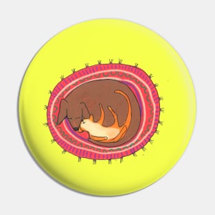 Sleeping Dog Pin