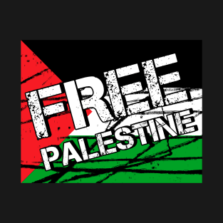 Flag of Palestine Free Palestine T-Shirt