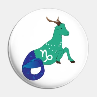 Capricorn 2 (Jungle Green) Pin