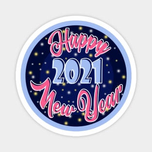 Happy New Year 2021 Magnet