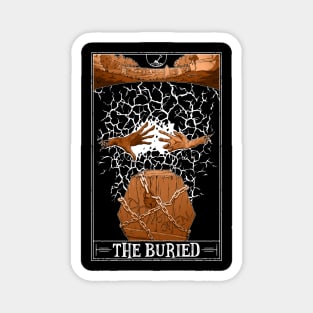 The Buried Tarotesque (Dark) Magnet