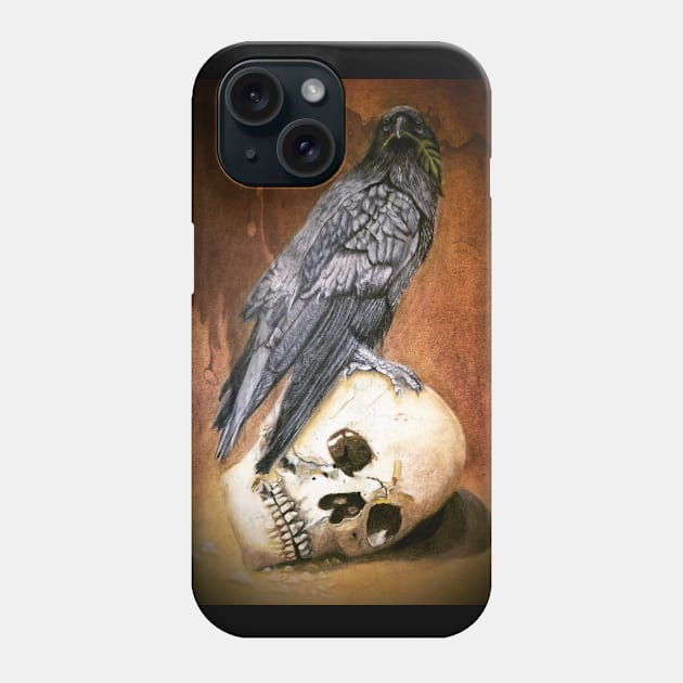 Raven Phone Case by teenamarie23art