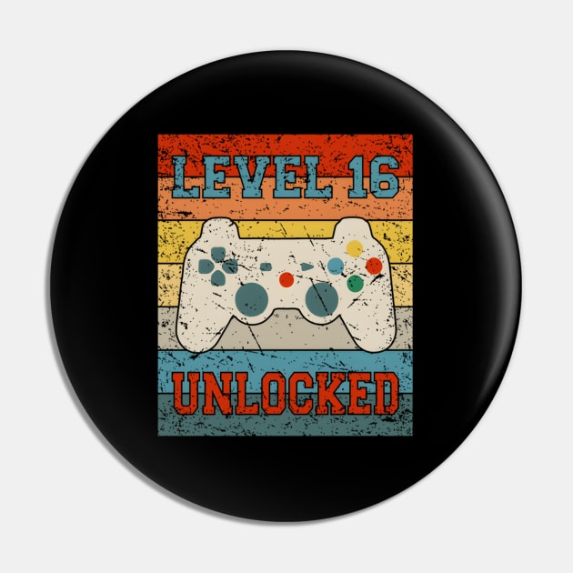 16Th Gamers Son 16 Gamer Pin by Weirdcore