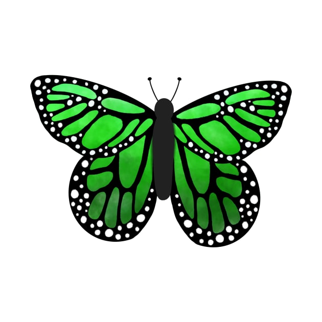 Green butterfly by tothemoons