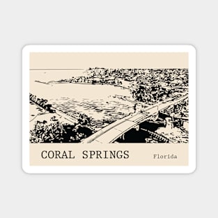 Coral Springs Florida Magnet