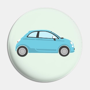 Fiat 500 Car Pin