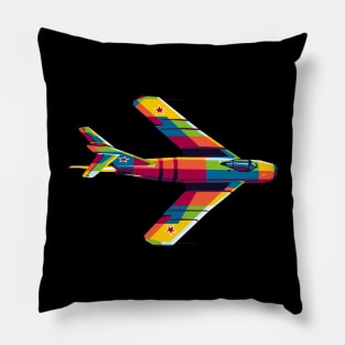 MiG-17 Fighter Pillow