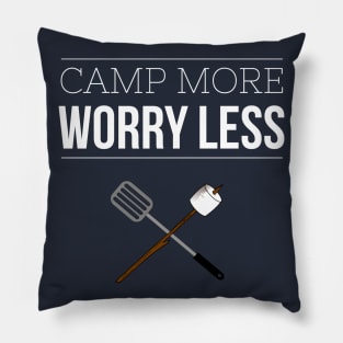 CAMP MORE WORRY LESS Pillow