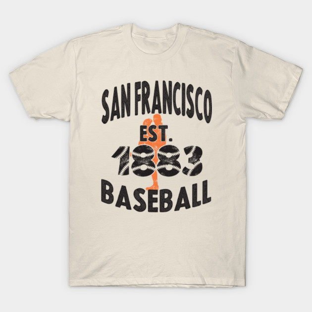 San Francisco Giants 1883 Vintage MLB T-Shirt Sport Grey / S