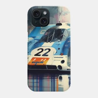 Retro Race Car Phone Case