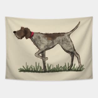 German Wirehaired Pointer Tapestry