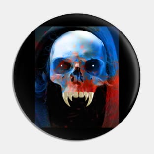 Ghost of a Vampire Pin