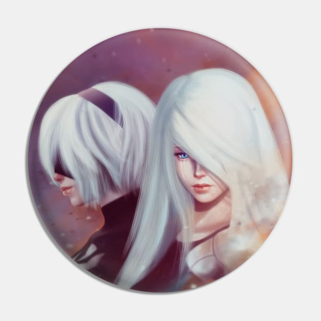 Nier Automata 2b & a2 Pin by Purplehate