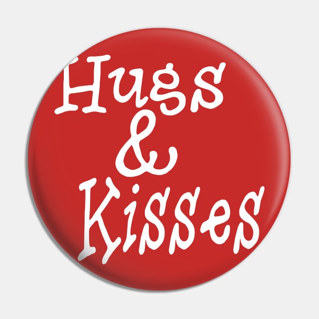 Hugs & Kisses Pin by PeppermintClover