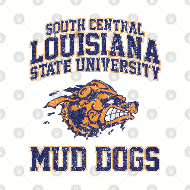 SCLSU Mud Dogs Football (Variant) by huckblade